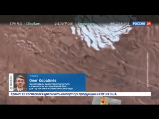 На марсе нашли подземное озеро