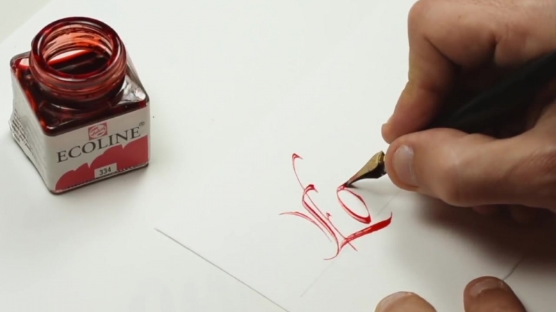 Италик // italic calligraphy practice [каллиграфия и леттеринг]