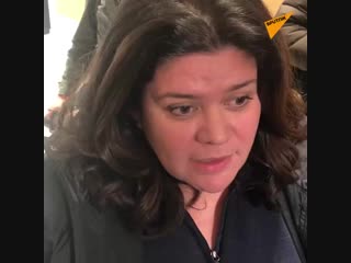 Raquel garrido est venue au tribunal pour afficher son soutien à éric drouet, jugé