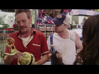 Barely legal pawn, feat bryan cranston, aaron paul and julia louis dreyfus