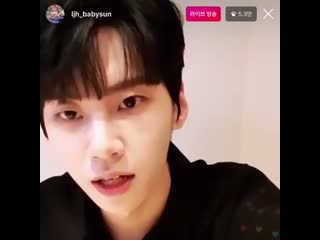 💌 → so minkyu kakaotalk jinhyuk in the middle of his insta live and asked if he's having an insta live
