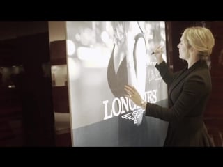 Kate winslet at the opening of longines watch boutique