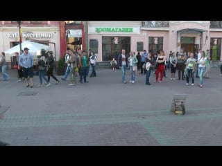 Michael jacksons dance jam session staryj arbat street, moscow, russia, 08 05 2016