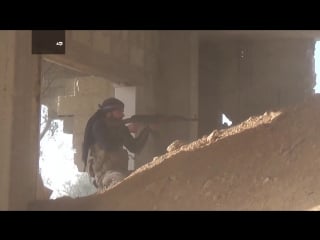 Боевики джейш аль ислам в уличных боях в дума,восточная гута