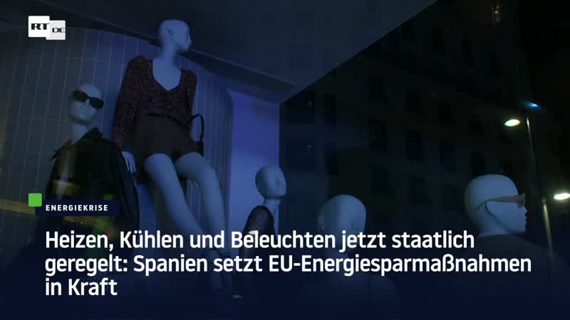 Heizen, kühlen und beleuchten jetzt staatlich geregelt spanien setzt eu energiesparmassnahmen in kraft