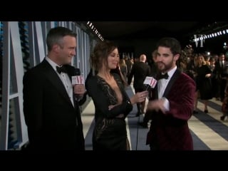 Darren criss is ready for an award winning #vfoscars night
