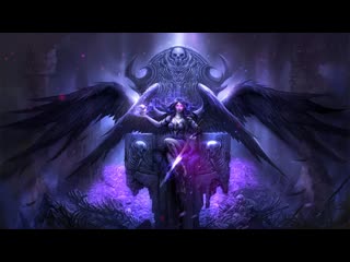 Purple angel