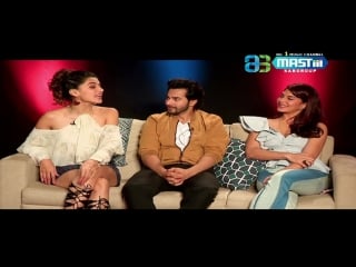 Exclusive interview ¦ varun dhawan, jacqueline fernandez taapsee pannu ¦ judwaa 2