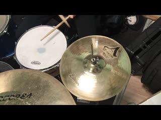 Zildjian a / k custom dark hi hat 14”