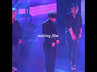 Bae jinyoung danced to taemin’s move at his fan meeting today cr makingfilm jy