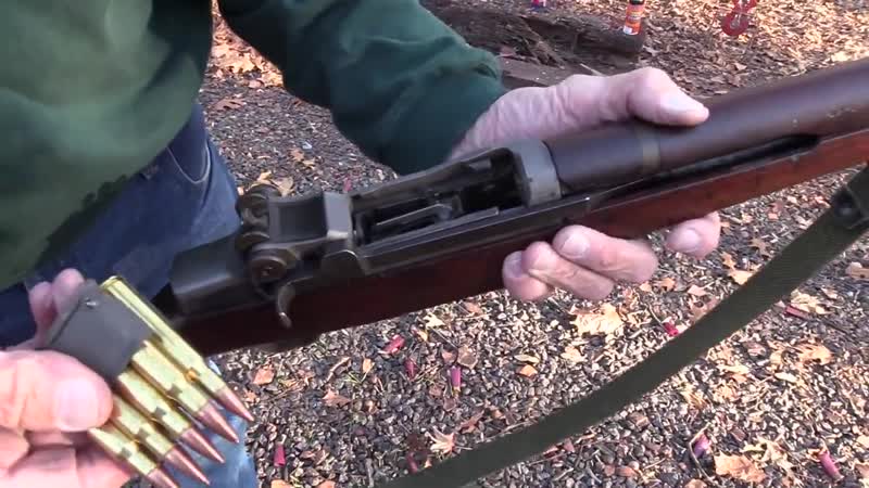Как правильно зарядить м1 гаранд, чтобы не остаться без пальца (vhs video)
