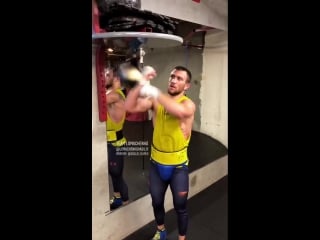 Lomachenko hardwork after sparring