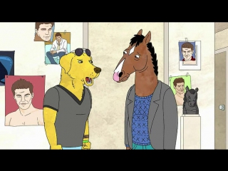 Bojack horseman 1х06 боджек и диана