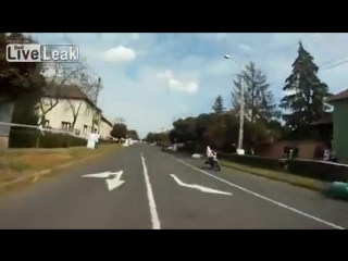 Переехал мотоциклиста