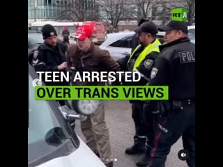 Catholic teen arrested over trans views rt documentary