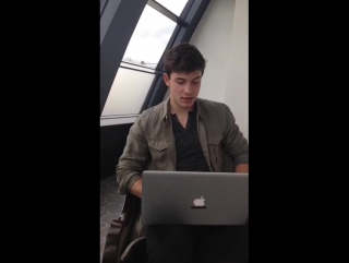 Shawns qa with @mtvmusicuk in london today