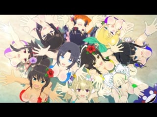 Ps4 senran kagura peach beach splash art & screenshot portfolio