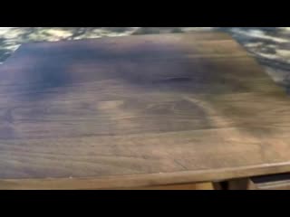 Gun concealment furniture end table with hidden gun and secret compartment