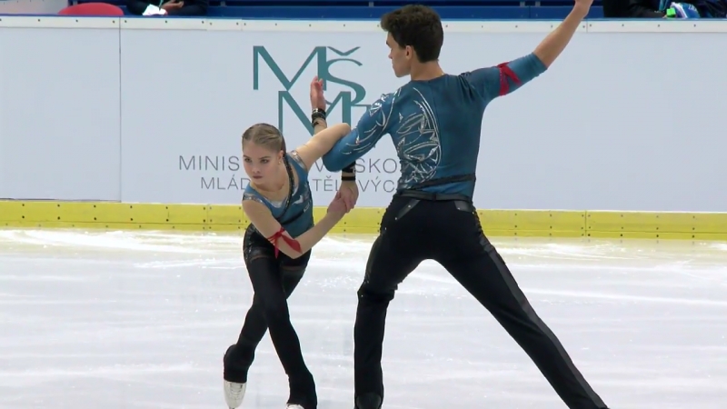 Kostiukovich polina / ialin dmitrii (rus) | pairs short program | ostrava 2018