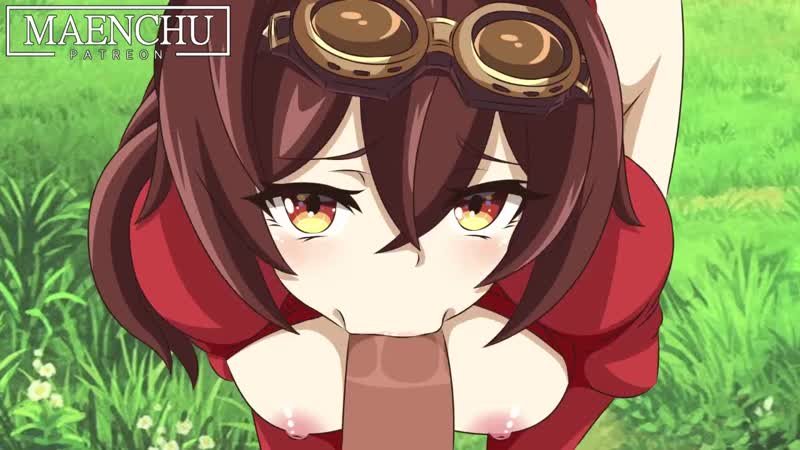 Amber genshin impact by maenchu