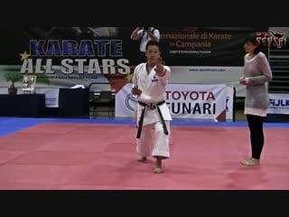 Hasegawa yukimitsu teaching kata annan (ryuei ryu) + bunkai karate all stars 2