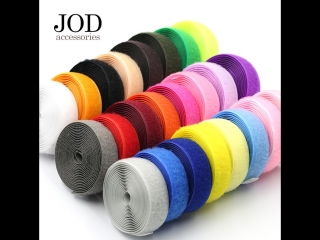 2cm*200cm hooks loops strap self adhesive fastener tape nylon color velcro sewing accessories polyester klittenba home