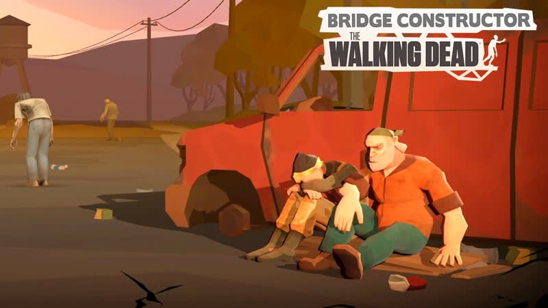 Ходячие мертвецы ► bridge constructor the walking dead