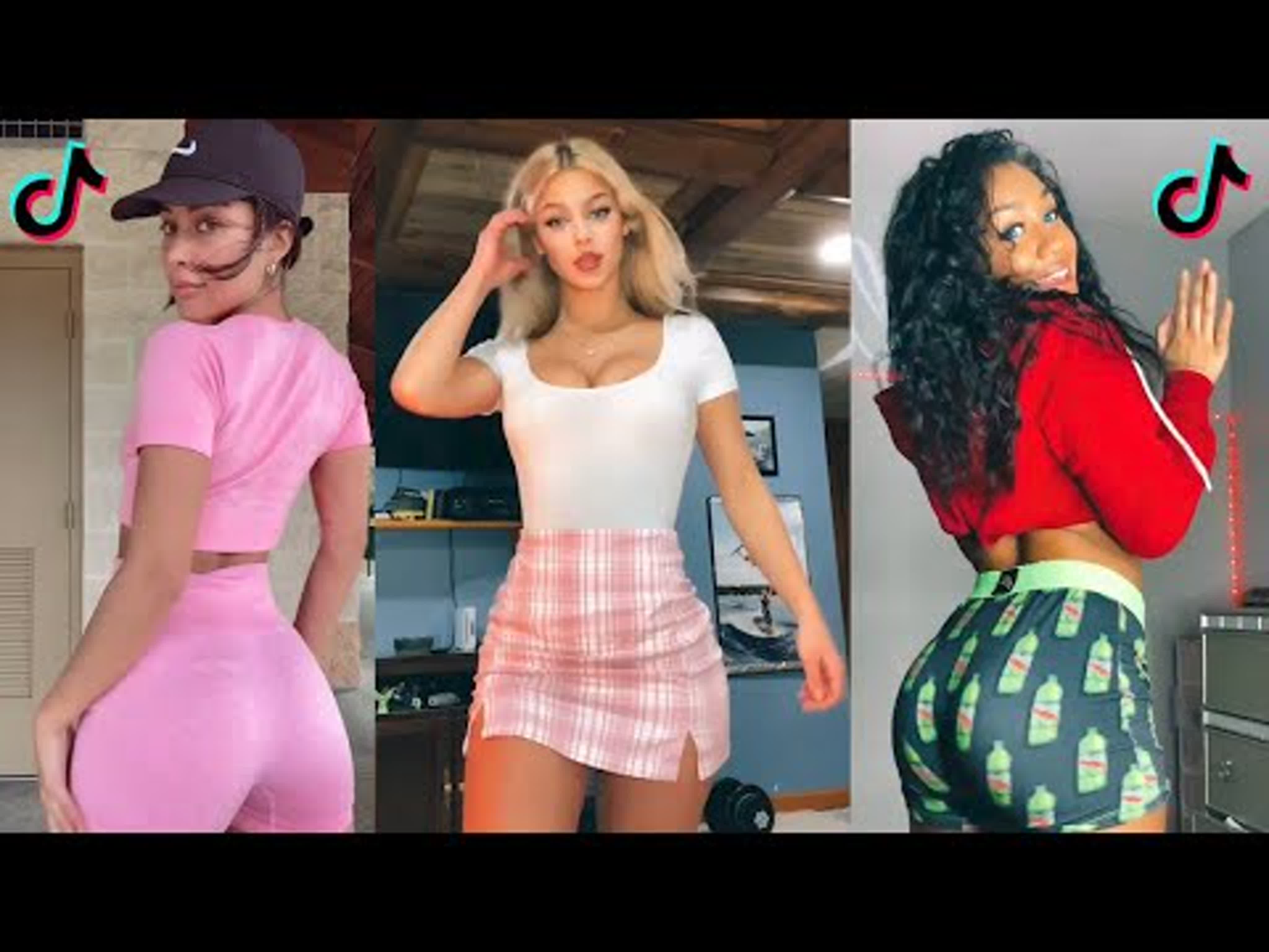 Small waist pretty face with a big bank tiktok challenge compilation