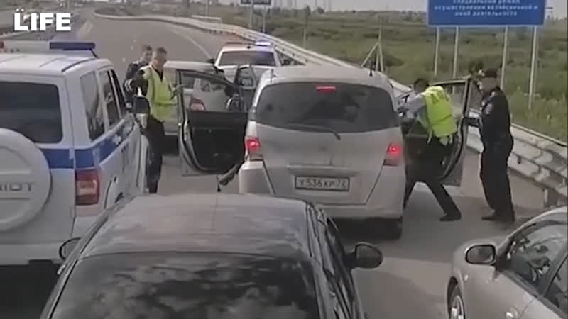 Четыре наряда дпс ловили пьяного гонщика в тюменской области