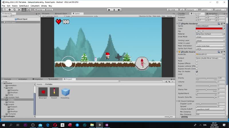 [dev hub разработка игр] молодые пятна в unity | эффект секс пятен | геймдев