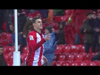 Hat trick de aduriz en el athletic cub deportivo de la coruña