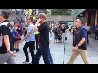 Prince Harry And Gf , Actor Meghan Markle , Seen Holding Mitts In Audience For First Time At Inv