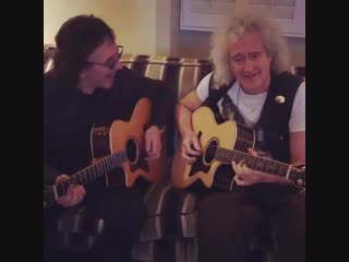 Tony iommi and brian may