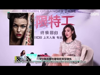 Nina dobrev conta sobre preparação para fazer 'xxx reativado