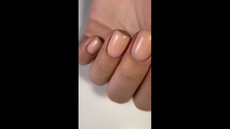 Комбинированный маникюр + покрытие база (bloom номер 5)