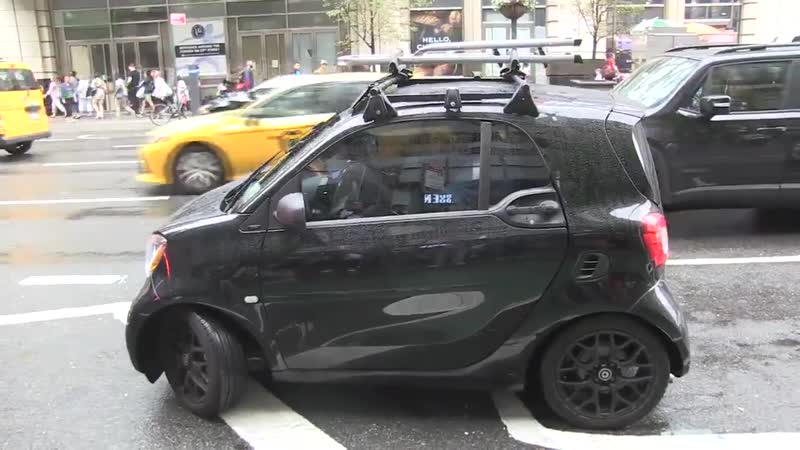 Шакил онил влез в smart и тронулся теперь вы видели все!