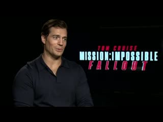 Henry cavill and simon pegg play impossible or probable game