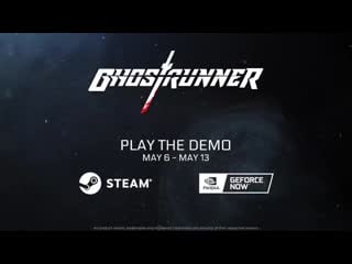 Ghostrunner official cinematic trailer