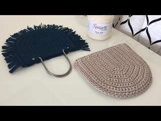 Часть 1 penye i̇pten oval çanta yapımı part 1