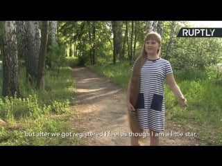 170708131 a 12 year old is called rapunzel for her long hair нина бычкова