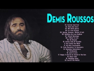 Demis roussos éxitos sus mejores romanticás música demis roussos grandes canciones en español