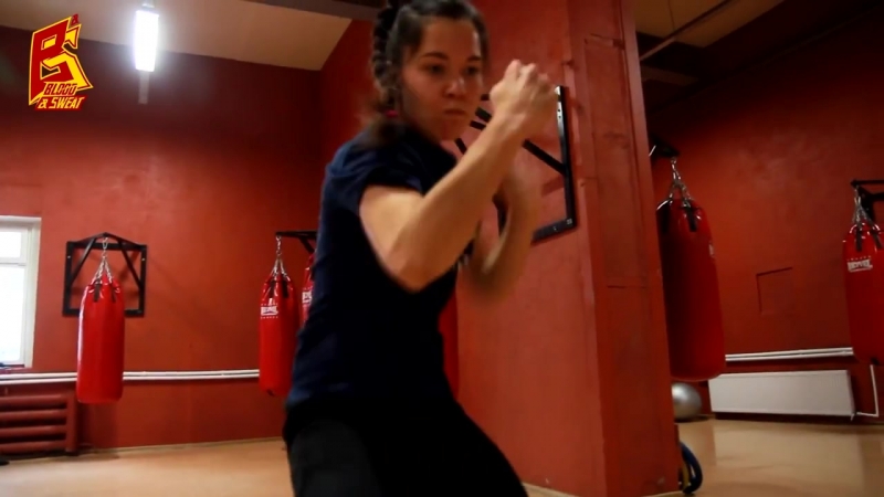 Бокс бой с тенью готовимся к высокому сопернику shadow boxing prepairing for higher opponent