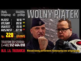 Wolny piątek 220 (21 2021) pt marcin osadowski, wojciech olszański