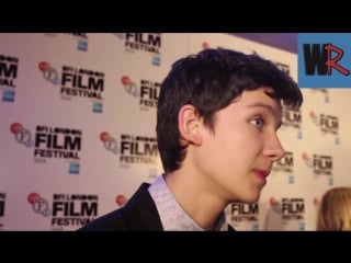 Asa butterfield, rafe spall, sally hawkins and morgan matthews interviews x y uk premiere