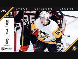 Jake guentzel takes home third star of the week