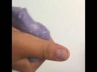 Слайм с блестками