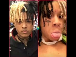 Trippie redd dyes his hair in honor of xxxtentacion