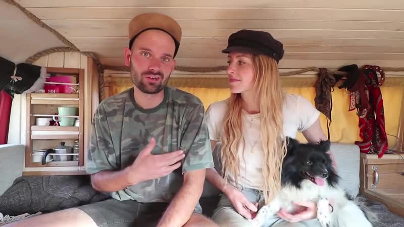 Vanlife im wohnmobil model und blogger reisen in ausgebautem uaz buchanka | roomtour