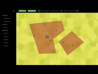 Drone harmony algorithm demonstration