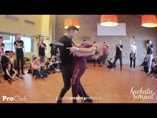 Korke y judith, 1th bachata sensual meeting, cordona, spain